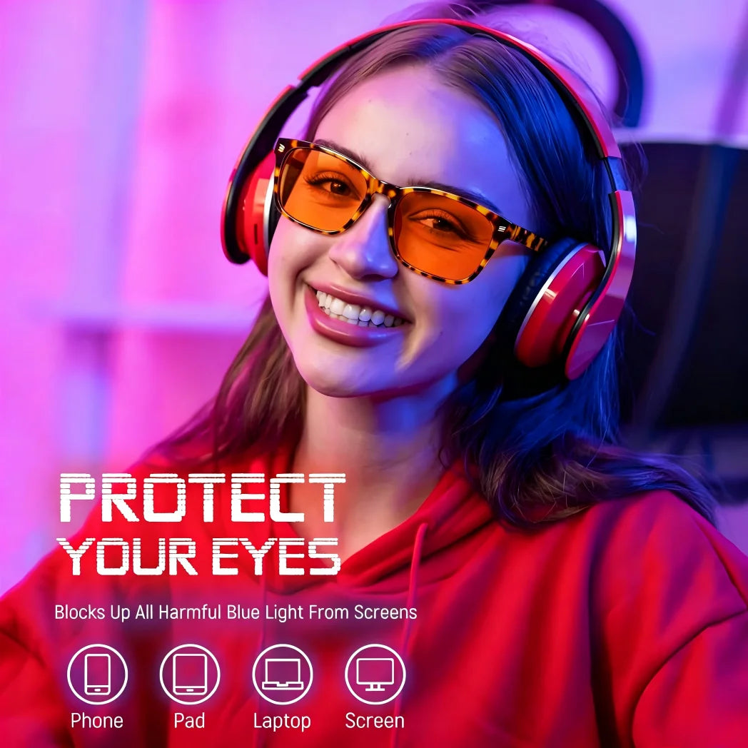 VOPHA Blue Light Blocking Glasses Tinted Lens Unisex S70 Blue Light Glasses Qst
