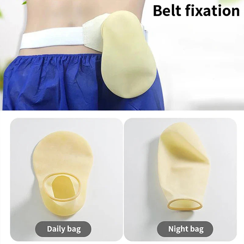 Silicone Ostomy Belt with Drainable Pouch | Colostomy Bag Ostomy Belt & Pouch Qme
