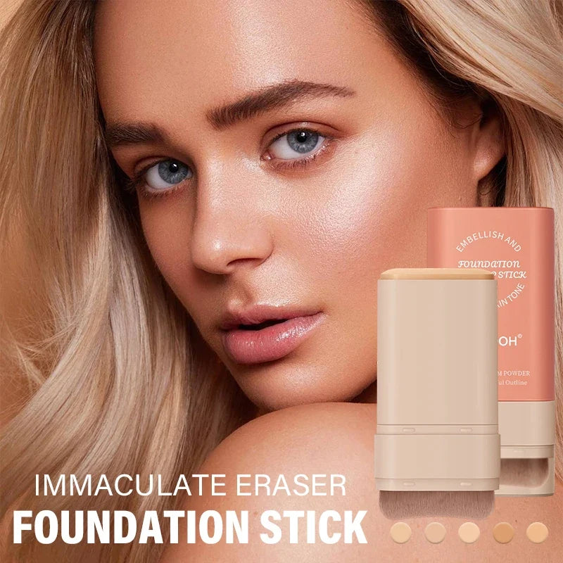 Qme 5-Color Matte Concealer Cream Stick – Waterproof Concealer Cream Stick Qme