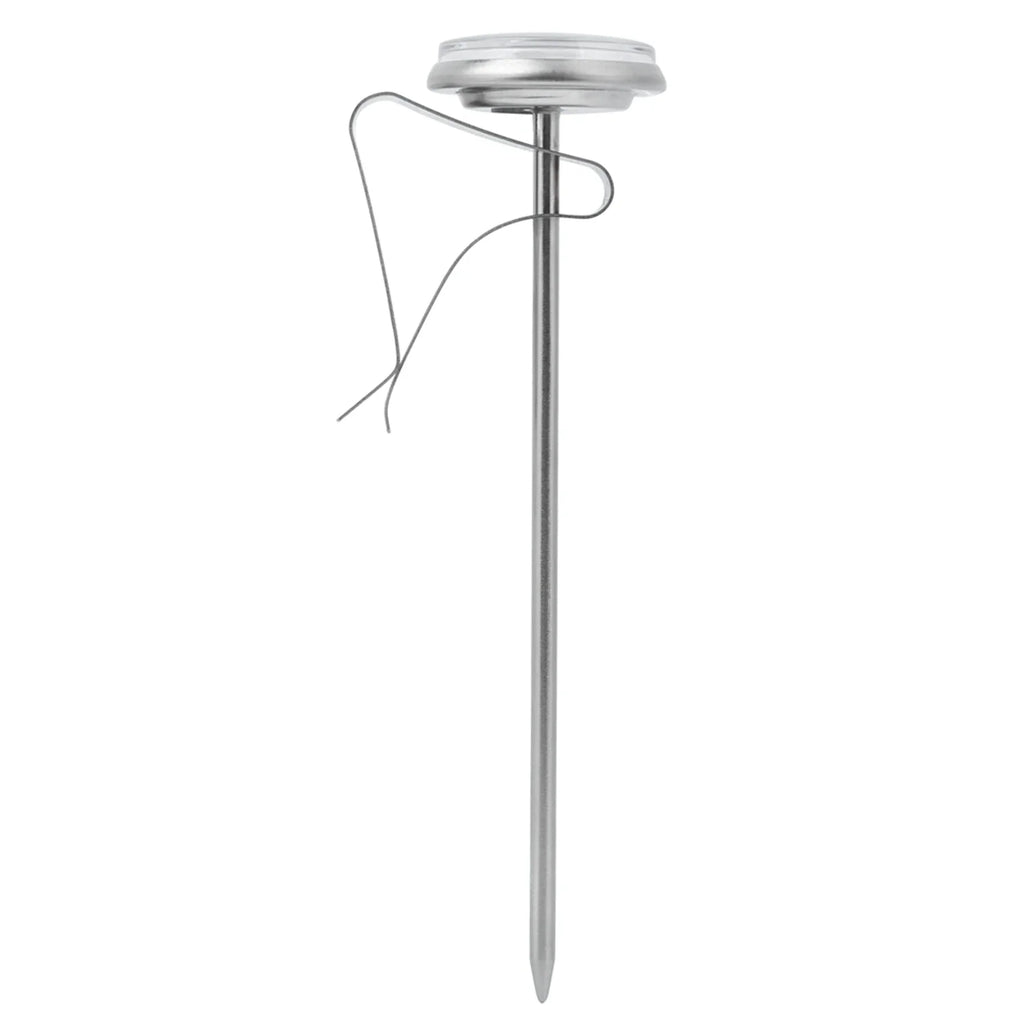 Adjustable Hanging Cooking Thermometer – Stainless Steel Kitchen Thermometer Qme Silver