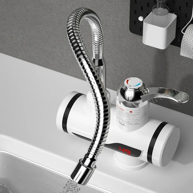 ZARTSEN 3000W Instant Electric Hot Cold Mixer Tap | Digital Faucet Electric Heating Faucet Qst