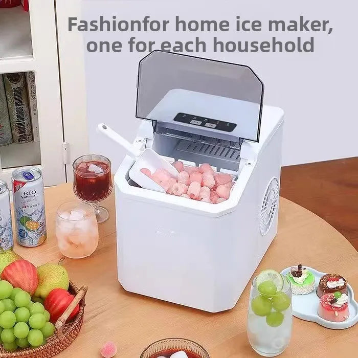 HAOYUNMA 1.3L Portable Mini Ice Maker – Automatic Bullet Ice Countertop Ice Maker Qst