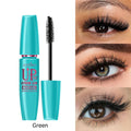 Waterproof Non-Smudging Curling Volumizing Mascara – 4 Colors Curling Mascara Qme Green