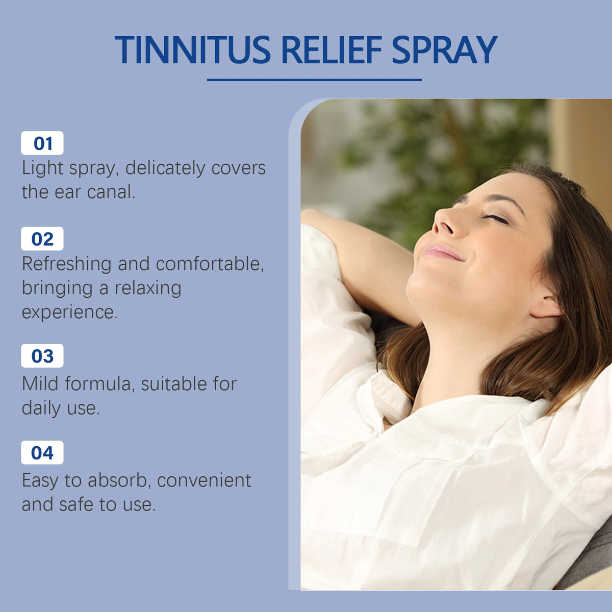 Ear Care Spray – Earwax Removal & Ear Wellness Mist 60ml Ear Care Spray Qst
