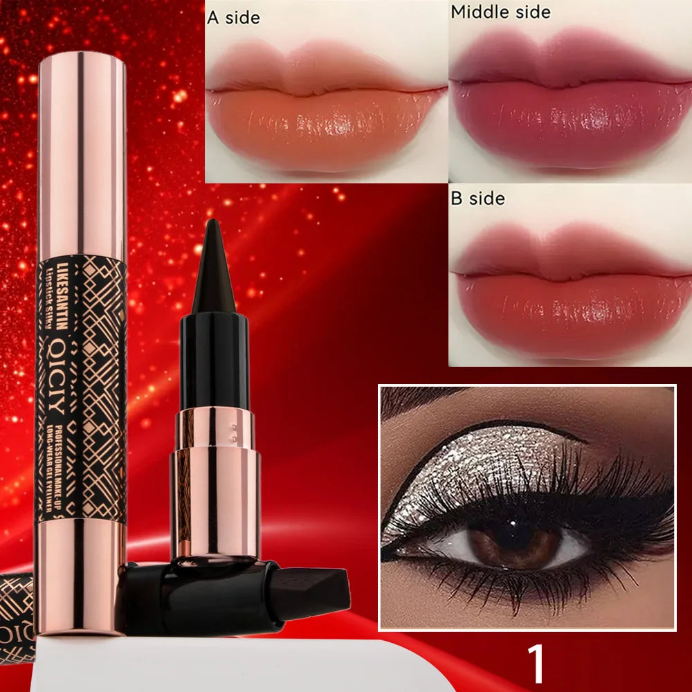 One-Stroke Lip & Eye Color Stick – 24-Hour Smudge-Proof Lip & Eye Stick Qst 1120 1