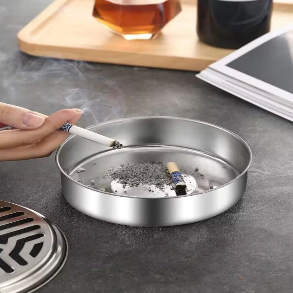 Stainless Steel Incense Burner Box – Fireproof with Ash Tray Incense Burner Box Qme