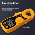 MT87 Digital Clamp Meter – AC/DC Voltage & Current Tester Digital Clamp Meter Qme As Shown