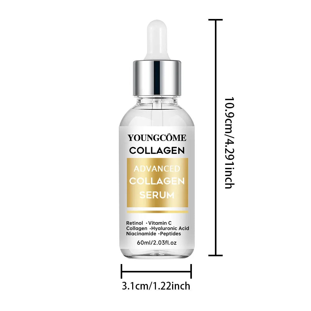 YOUNGCOME Silk Protein Collagen Serum – Lifting & Firming Face Serum Qst 60ml