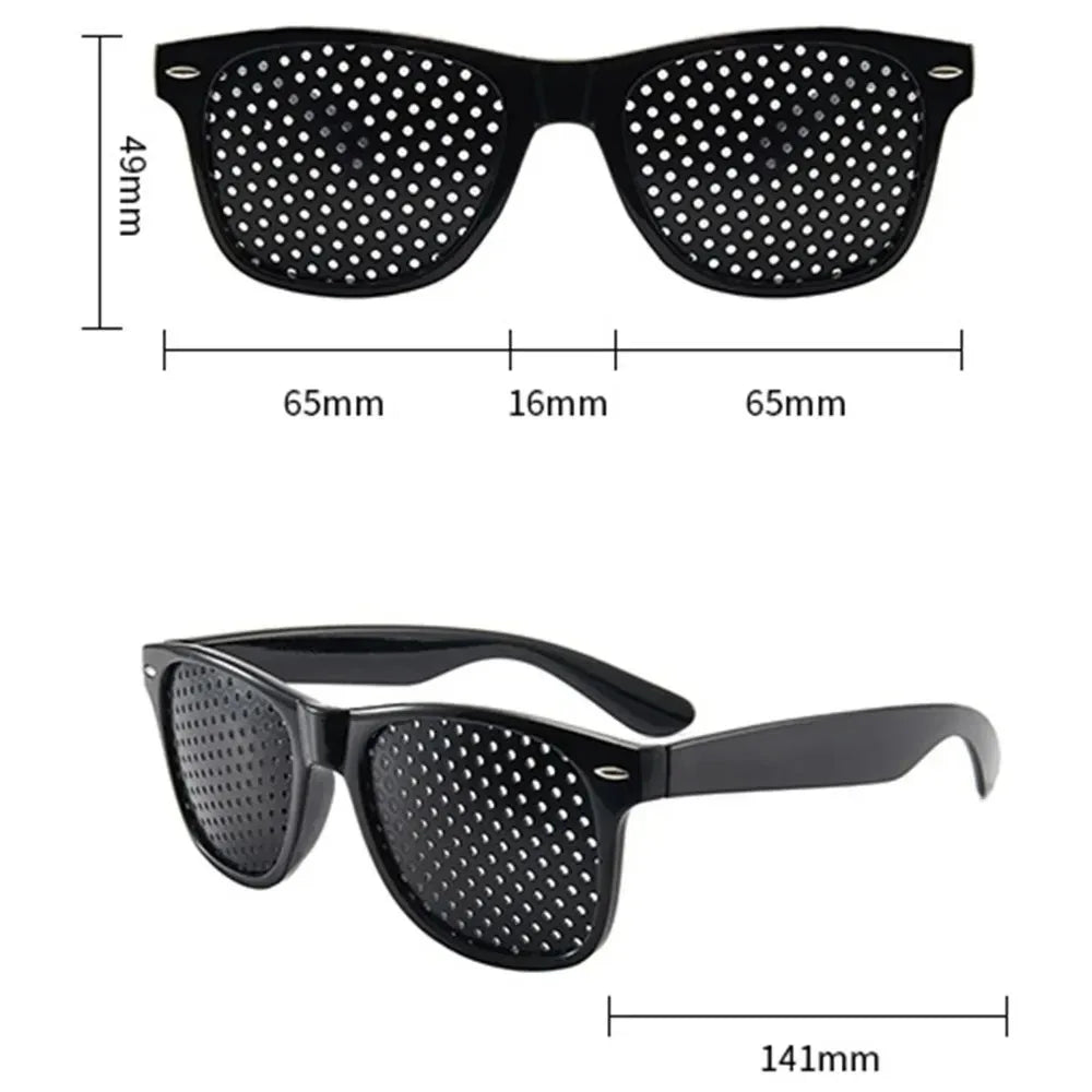 Pinhole Glasses for Visual Clarity & Eye Comfort | Men & Women Pinhole Eyewear Qme