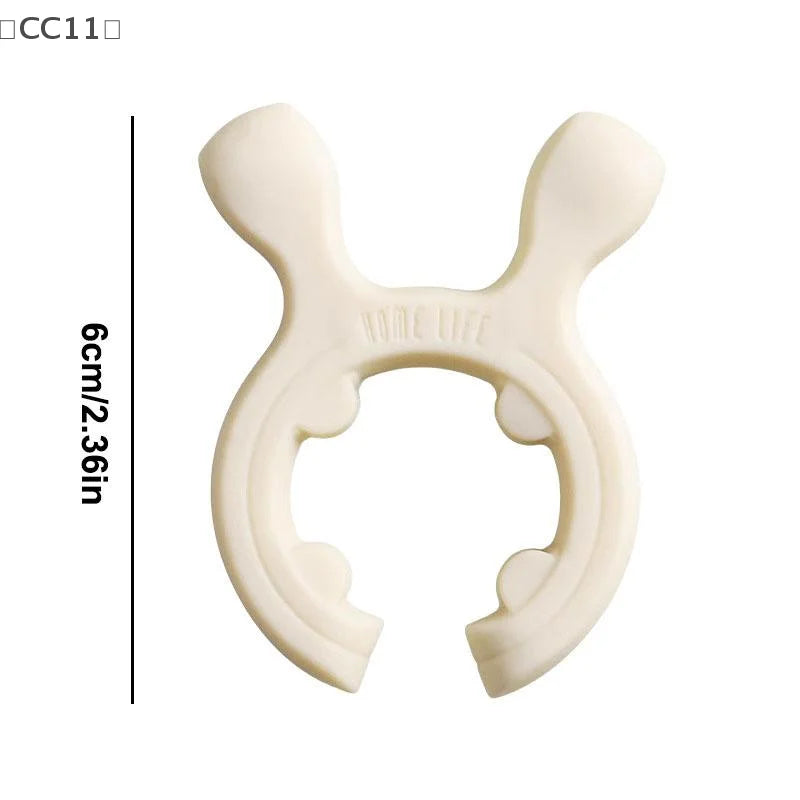 Deer Ear Silicone Spatula Holder & Pot Clip – Spoon Rest Silicone Spoon Rest Qme