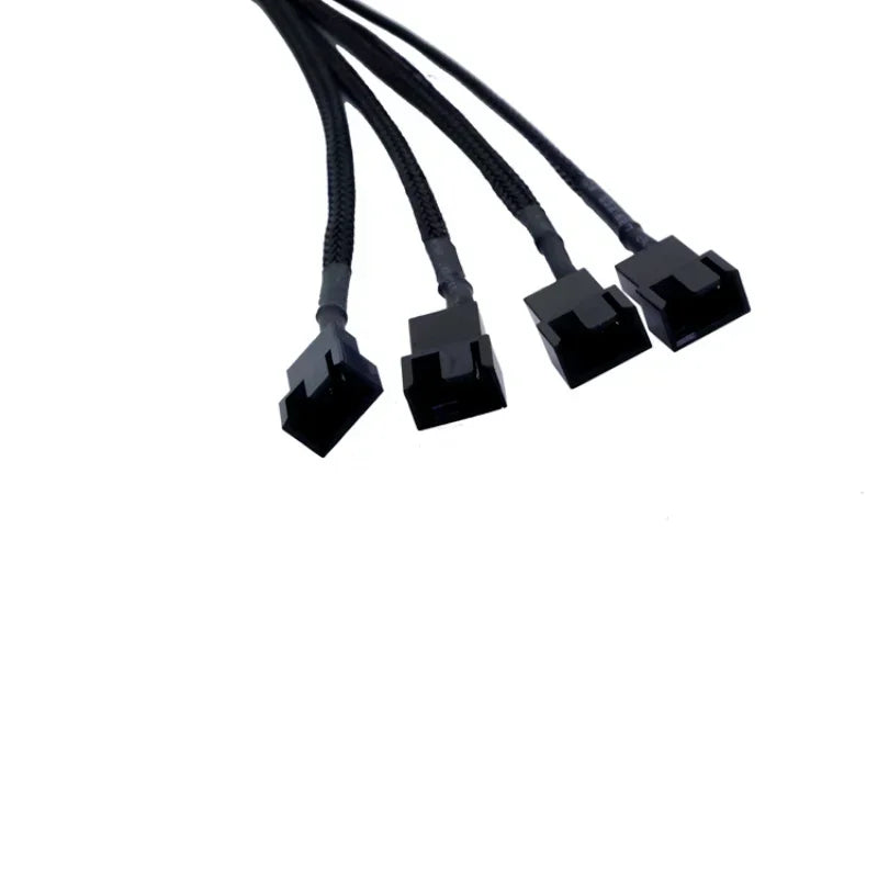 PWM 4-Pin CPU Fan Extension Cable | Motherboard Adapter Fan Extension Cable Qme