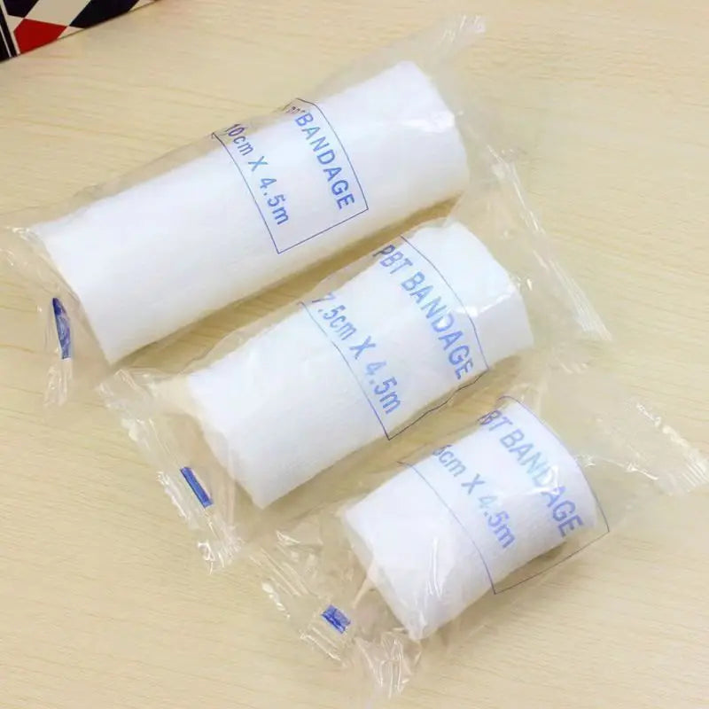 Elastic Cotton Gauze Bandage – Breathable First Aid Wrap First Aid Bandage Qme 50pcs 5cm 4.5m