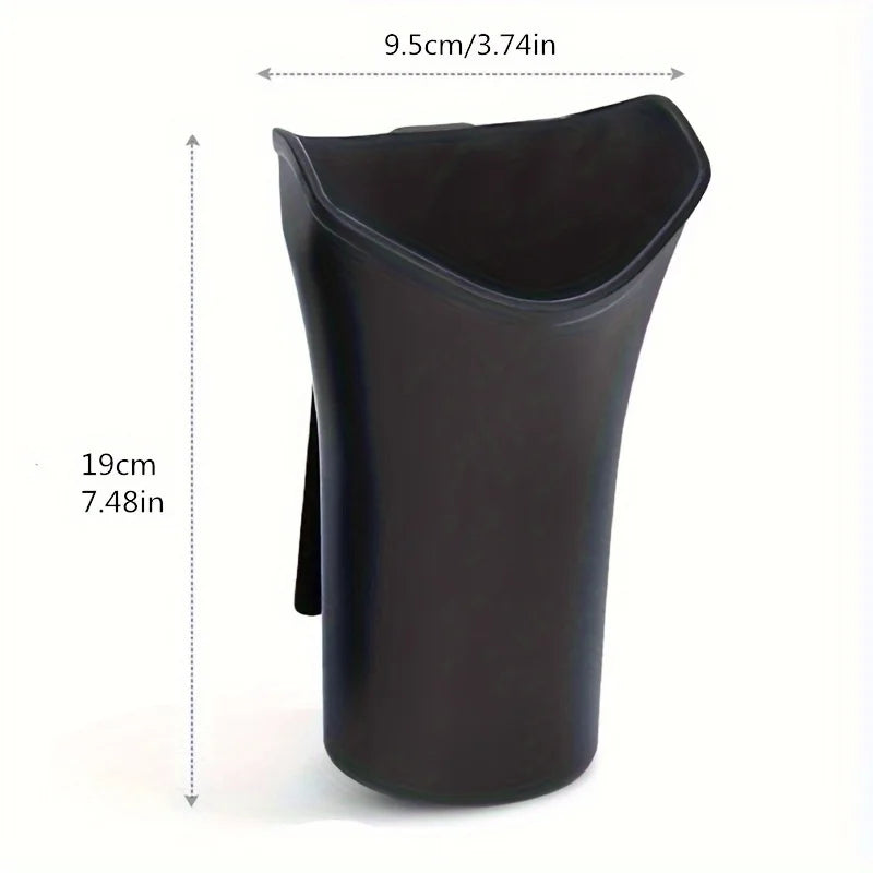 Stylish Hanging Car Trash Can | PP Vehicle Waste Bin Car Trash Can Qme