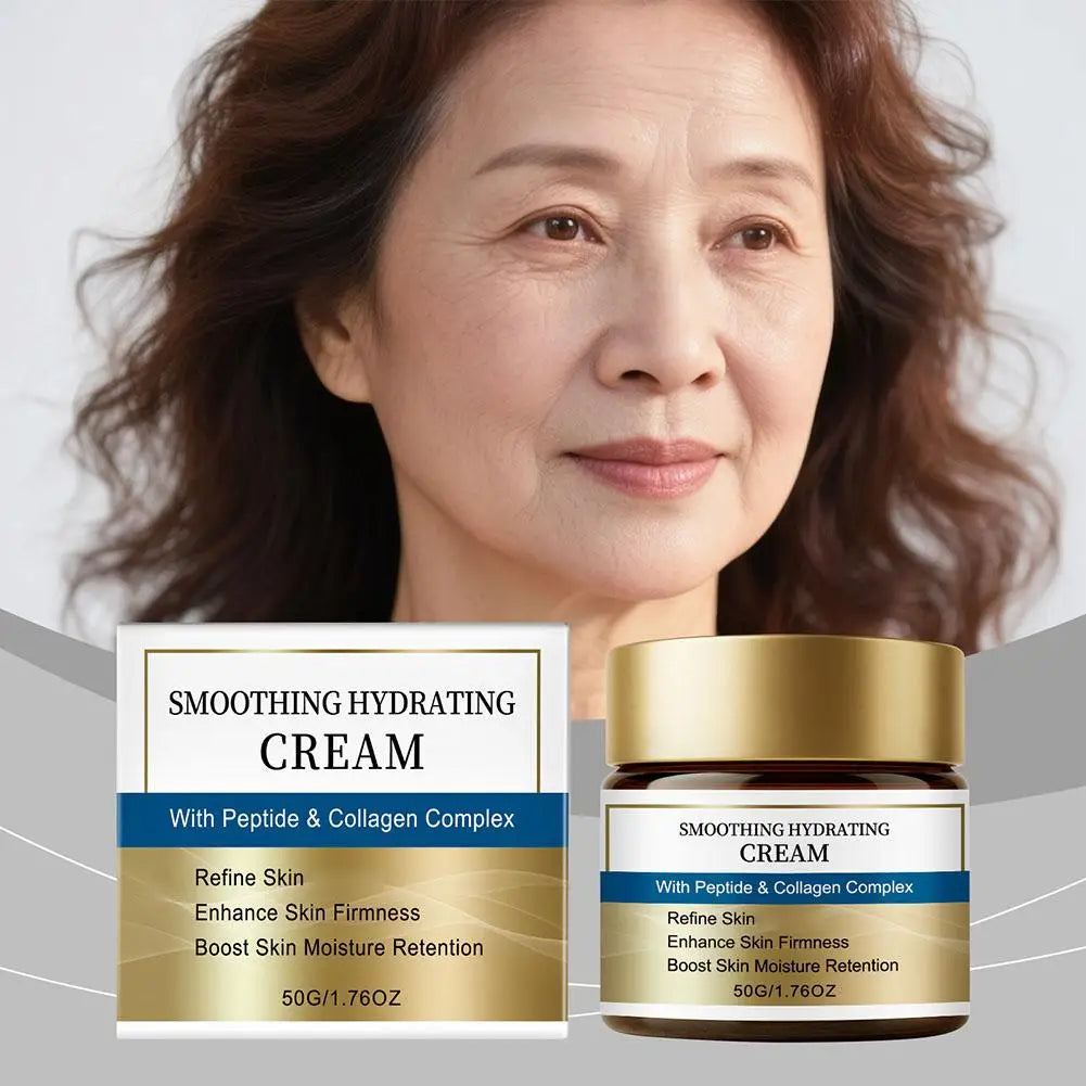 Peptide Collagen Firming Moisturizing Cream | Hydrating Skincare Collagen Face Cream Qme