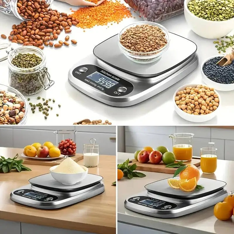 Precision Digital Kitchen Scale – Food, Baking & Jewelry Digital Kitchen Scale Qme