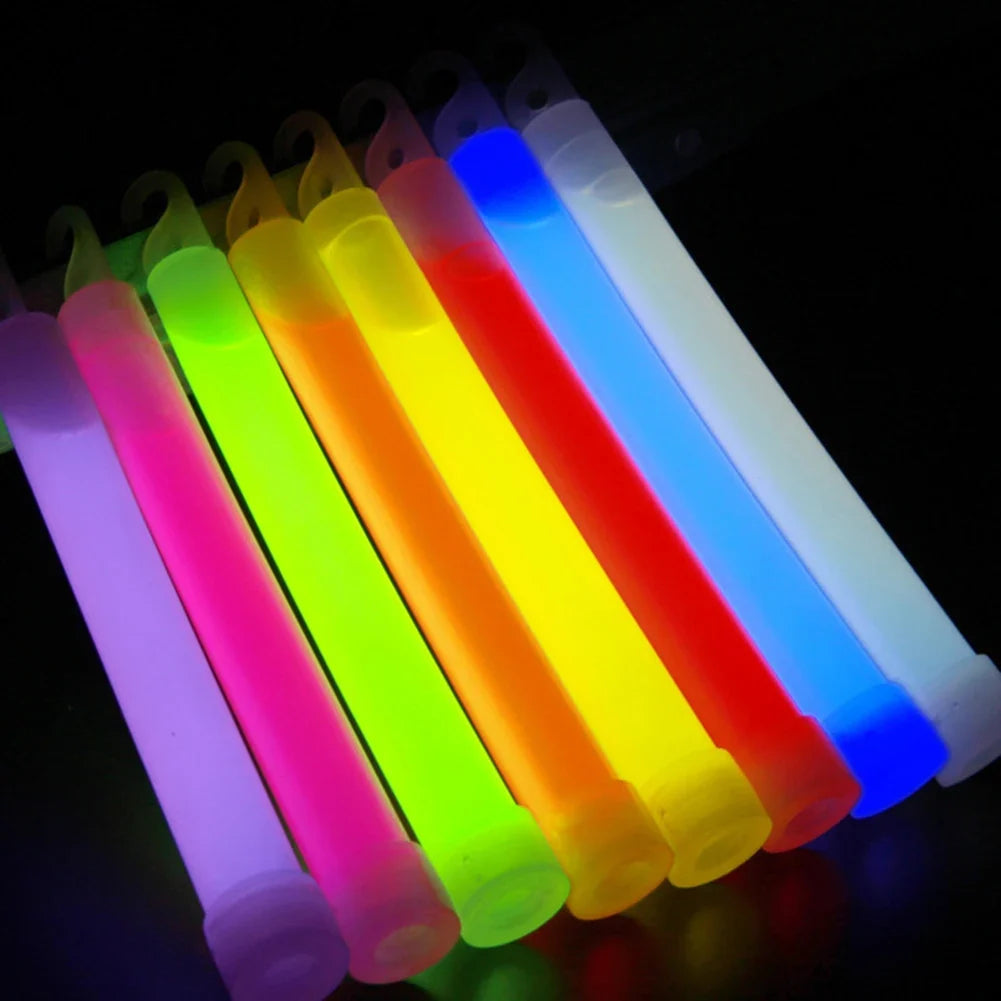 Waterproof Glow Sticks 10-Pack — Camping, Hiking & Emergency Outdoor Glow Sticks Qme