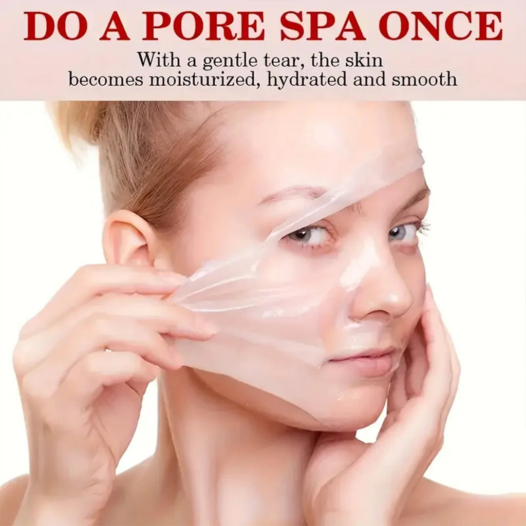 Sakura Collagen Hyaluronic Acid Moisturizing Face Mask | Qme Sheet Face Mask Qme