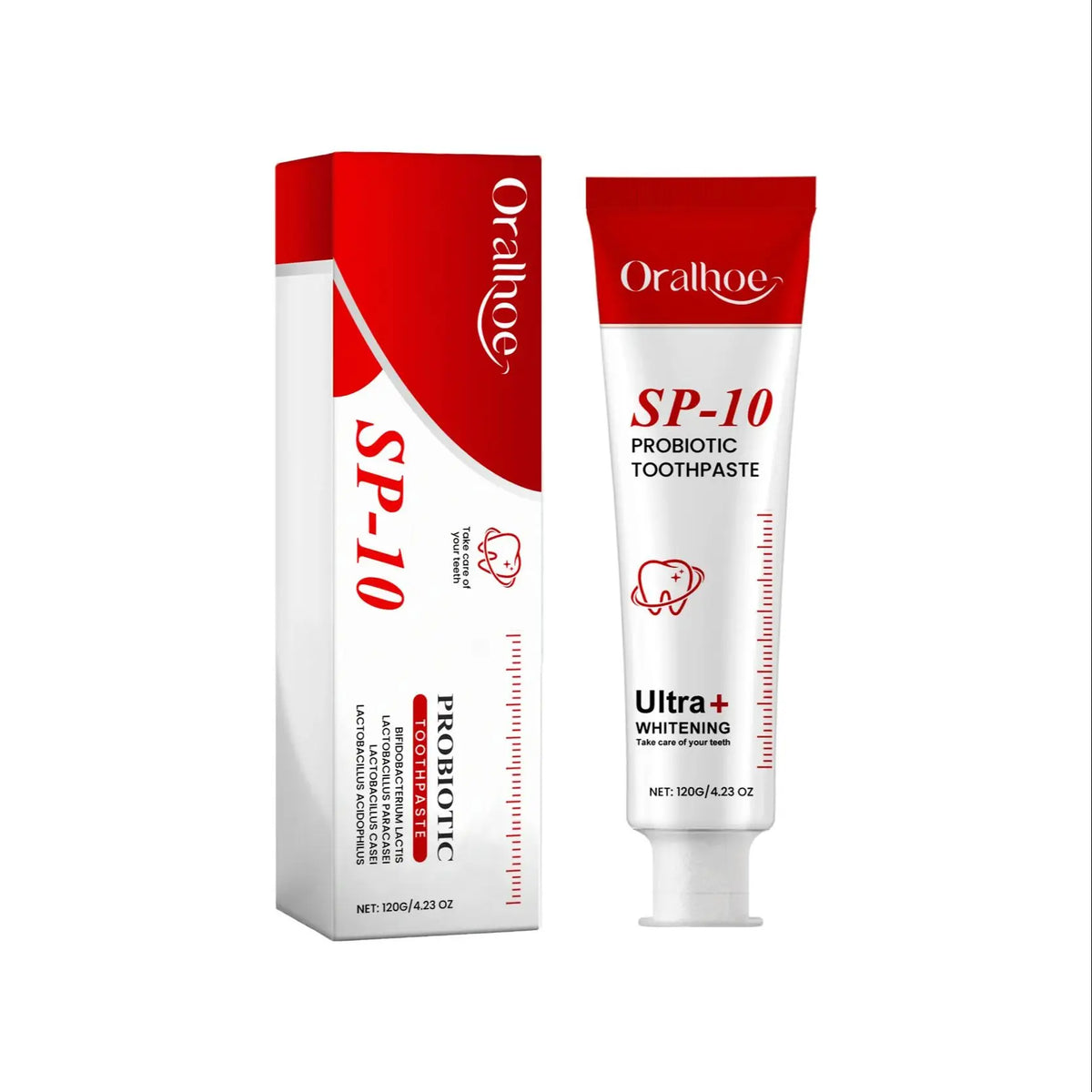 Oralhoe SP-10 Probiotic Toothpaste – Whitening & Fresh Breath Probiotic Toothpaste Qst 120g boxed