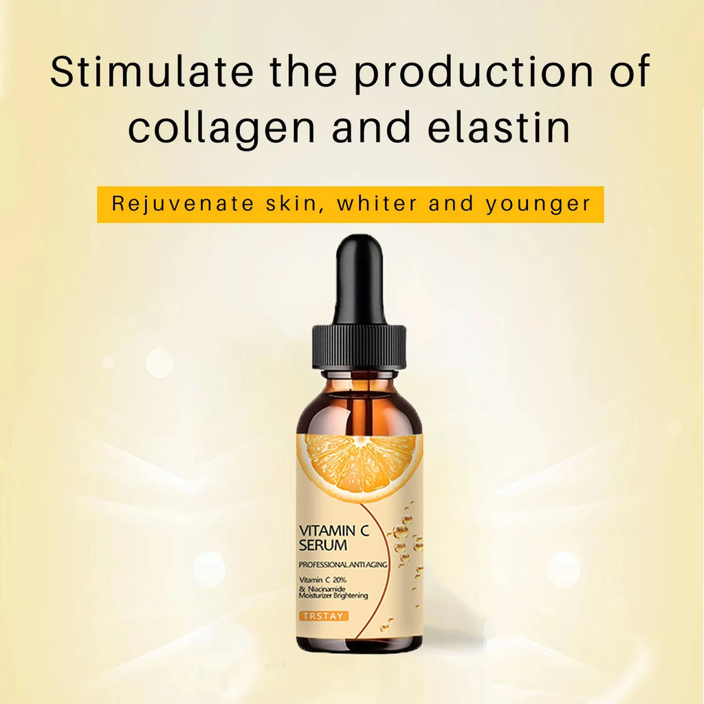 YRFKT Vitamin C Face Serum – Hydrating Nourishing Essence Vitamin C Face Serum Qst