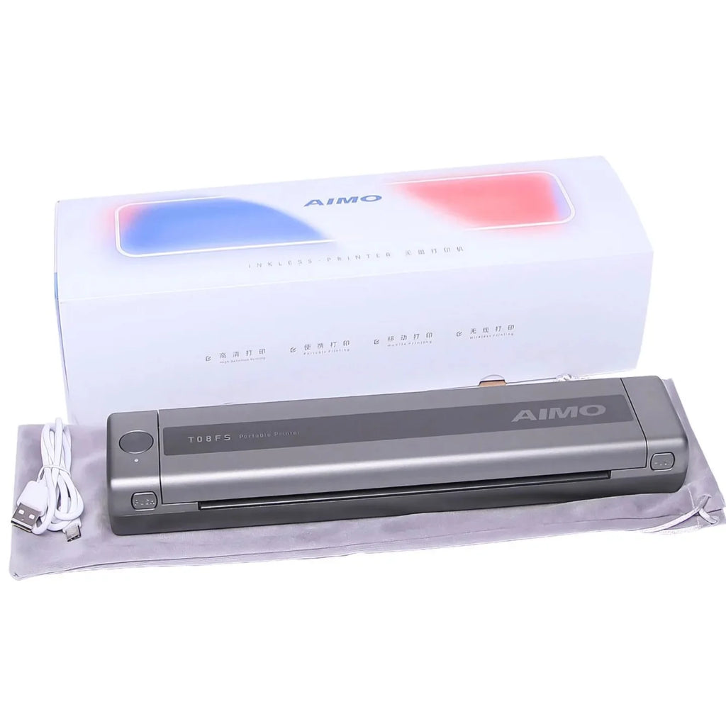 AIMO Wireless Tattoo Stencil Printer | Thermal Transfer Machine Tattoo Stencil Printer Qme GRAY