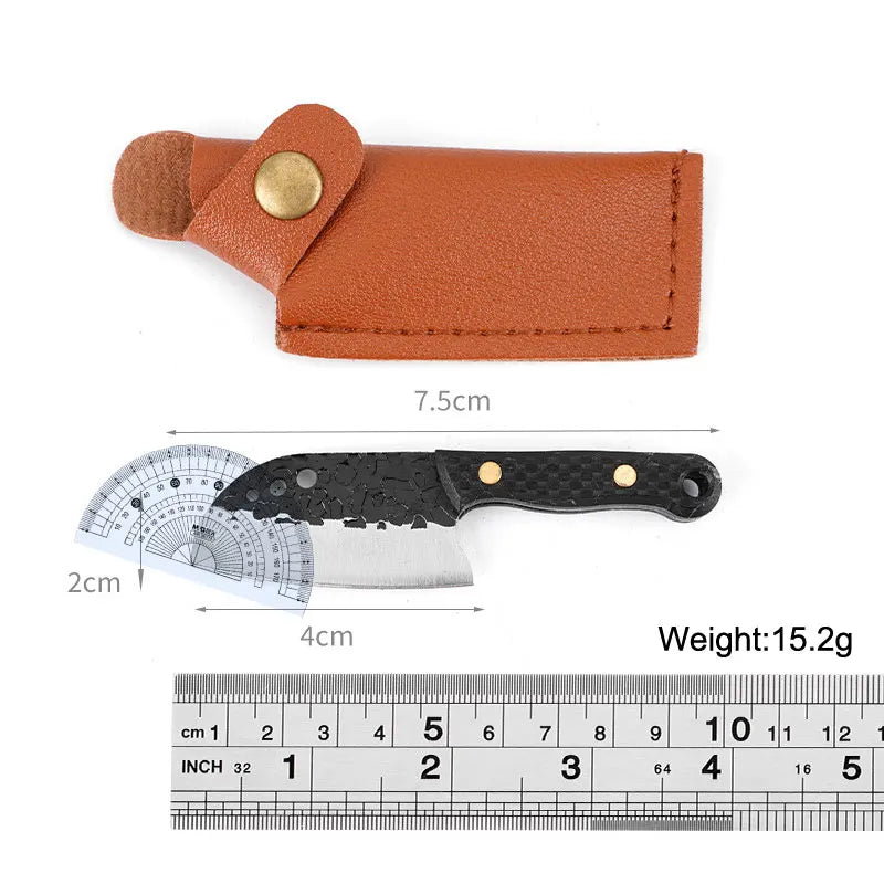 Swayboo Mini Fixed Blade EDC Knife – G10 Handle & Holster Fixed Blade Knife Qst E