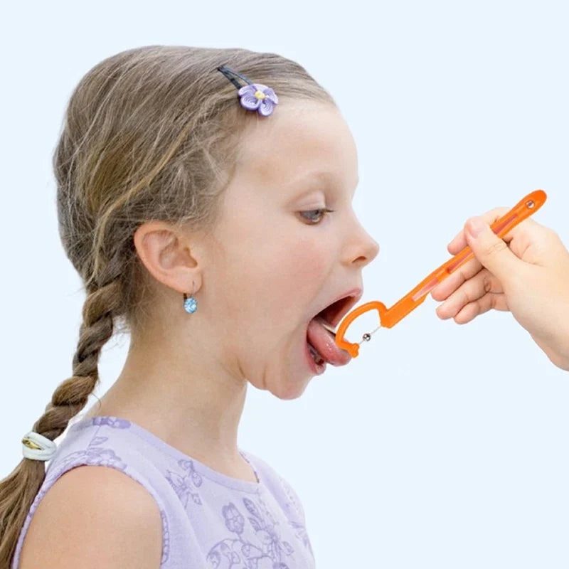 Kids Tongue Tip Lateralization Elevation Oral Exercise Tool Oral Exercise Tool Qme