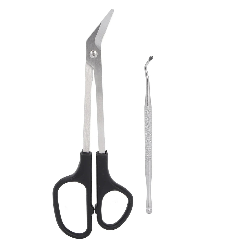 Long Handle Toenail Clippers – Ergonomic Stainless Steel Scissors Toenail Clippers Qme as pic