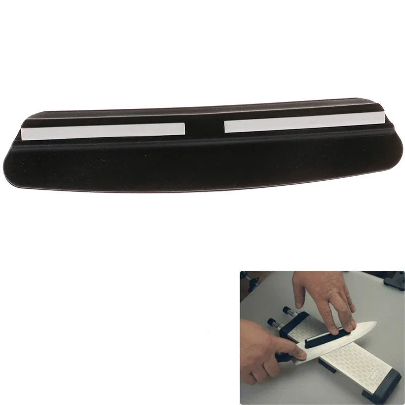 Knife Sharpening Angle Guide – Ceramic & Plastic Kitchen Tool Knife Sharpening Guide Qme 1pc