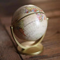 Rotating World Globe Desktop Ornament – English Version Globe Desktop Ornament Qme A