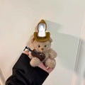 Cute Bear Doll Ring Box – Cartoon Jewelry Gift Display Jewelry Gift Box Qme onesize