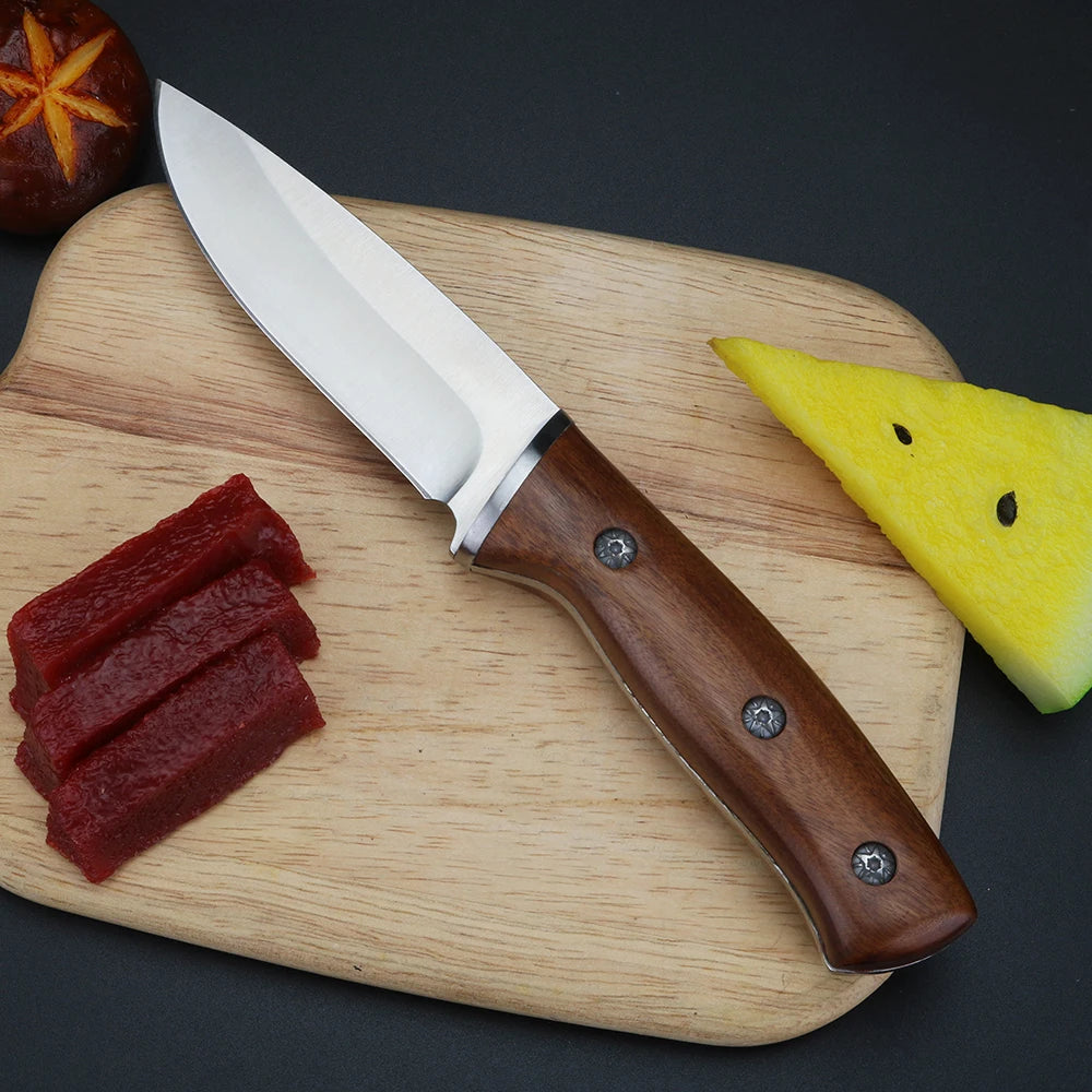 XUANFENG Forged 9CR18 Steel Chef Knife – 9.8" Kitchen Blade Kitchen Chef Knife Qst