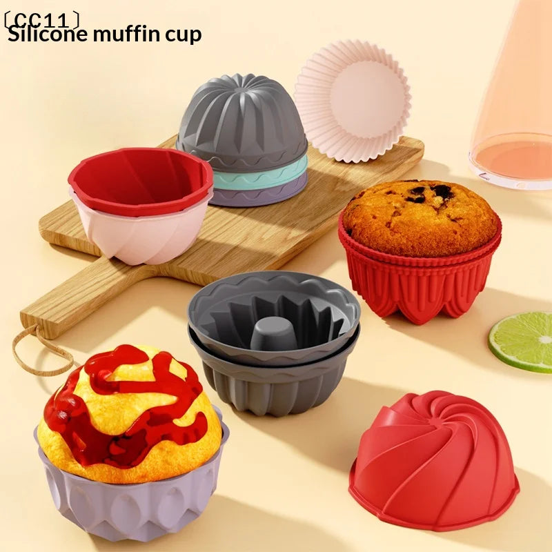 Charlotte Cake Pan Silicone Nonstick Round Baking Mold – 6 Inch Silicone Cake Mold Qme