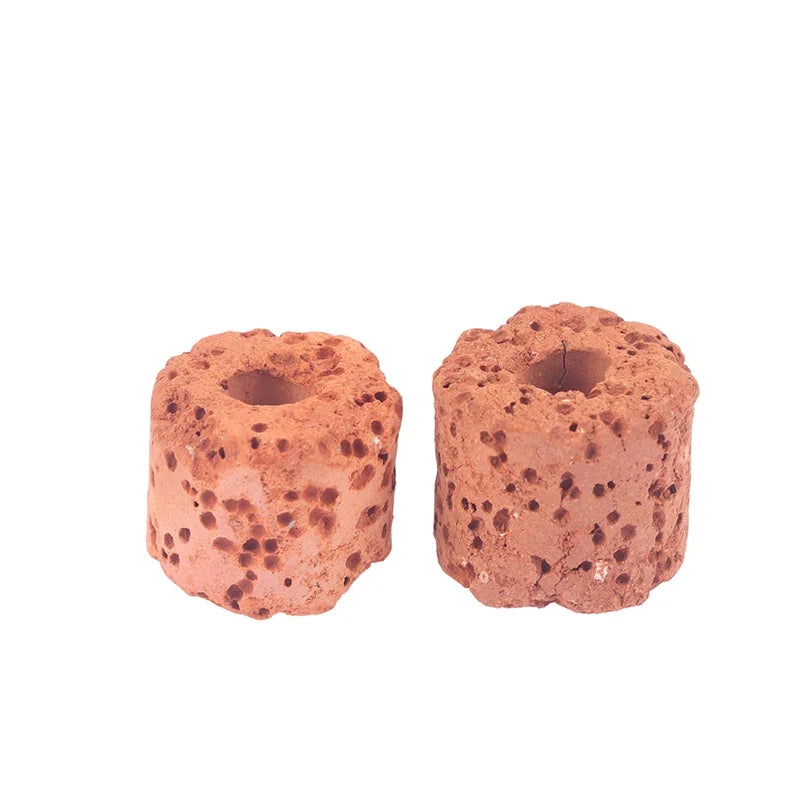 Ceramic Aquatic Plant Fixing Rings for Aquariums – 10pcs Aquarium Plant Anchor Qme