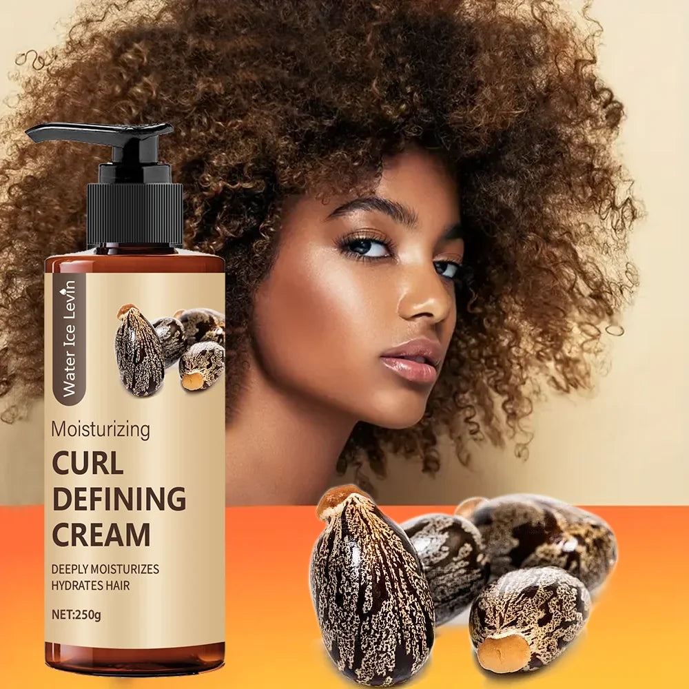 Curling Styling Cream for Natural Curls, Braids & Wavy Hair Hair Styling Cream Qme
