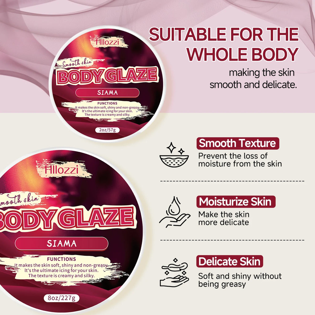 Body Glaze Cream – Brightening Moisturizer with Seed Oils Body Moisturizer Cream Qst