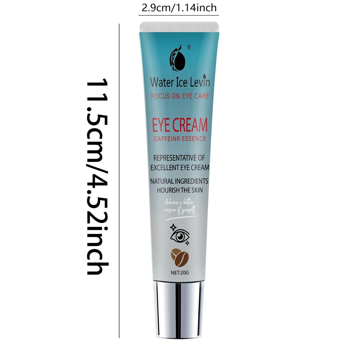 Qme Potent Eye Essence – Brighten, Nourish & Refresh Eye Essence Serum Qme