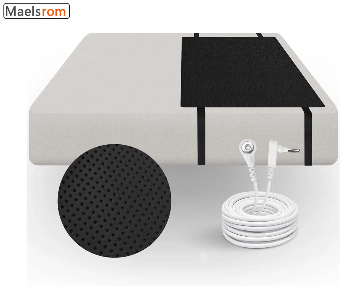 Grounding Mat for Bed – Twin Size Conductive Earthing Pad Earthing Grounding Mat Qst