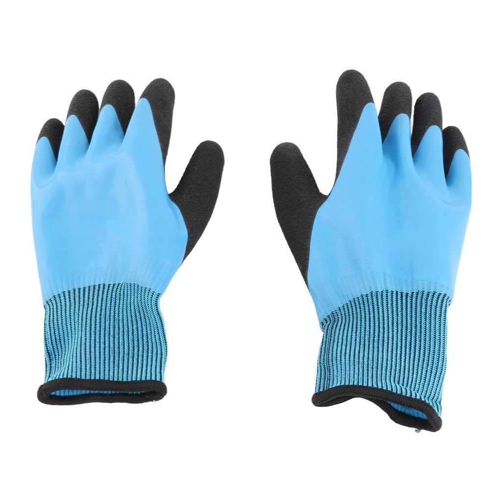 1000V Electrical Insulating Gloves – 360° Rubber Work Gloves Electrical Safety Gloves Qst Blue