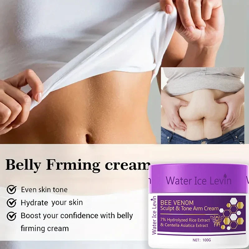 Bee Venom Body Firming Cream – Ginger, Aloe Vera & Coffee Firming Body Cream Qme
