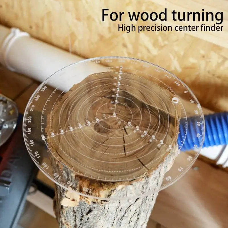 Wood Turning Center Finder Compass Circle Gauge 20cm Woodworking Compass Gauge Qme