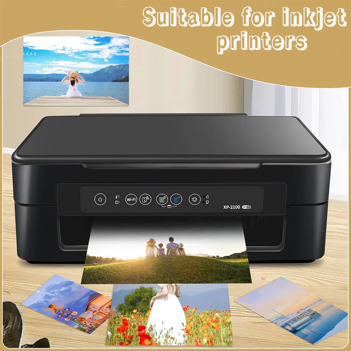 A5 Double-Sided Glossy Photo Paper 200gsm – Inkjet Compatible Glossy Photo Paper Qme