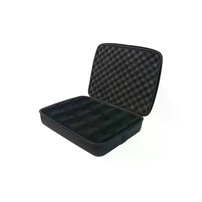 Hard-Shell 15-Slot Watch Storage Organizer Box | Leather Case Watch Storage Case Qme