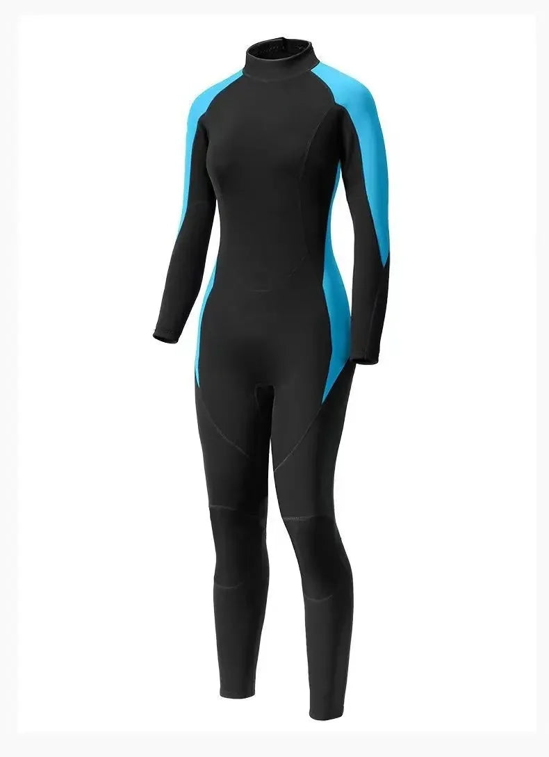 Men's Neoprene Full Wetsuit – Scuba Diving & Spearfishing Full Wetsuit Qme