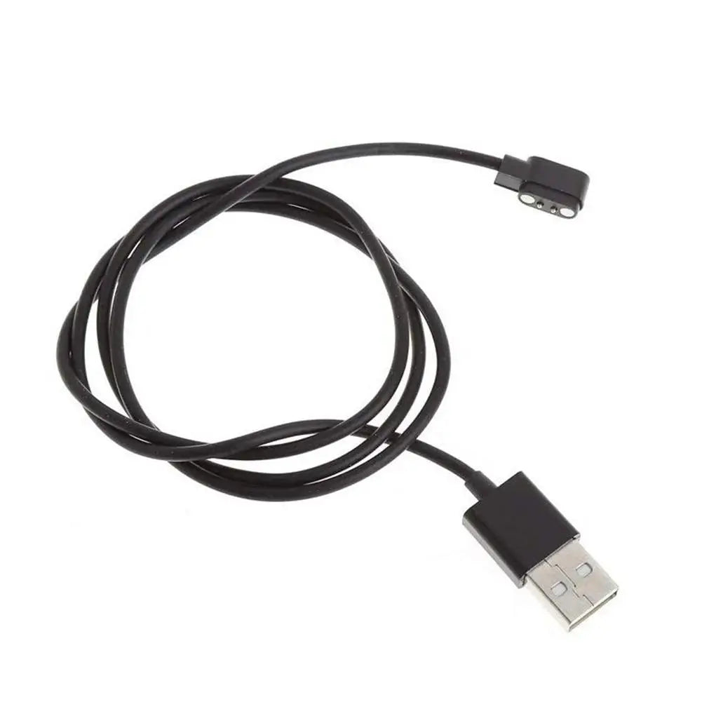 USB Magnetic Smart Watch Charger 2-Pin for Miband Wristband Smart Watch Charger Qme
