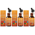 Docteat Skin Support Drops – Lycopene, Astaxanthin, Vitamins A D3 E Liquid Skin Supplement Qst 180 ml(Pack of 3)