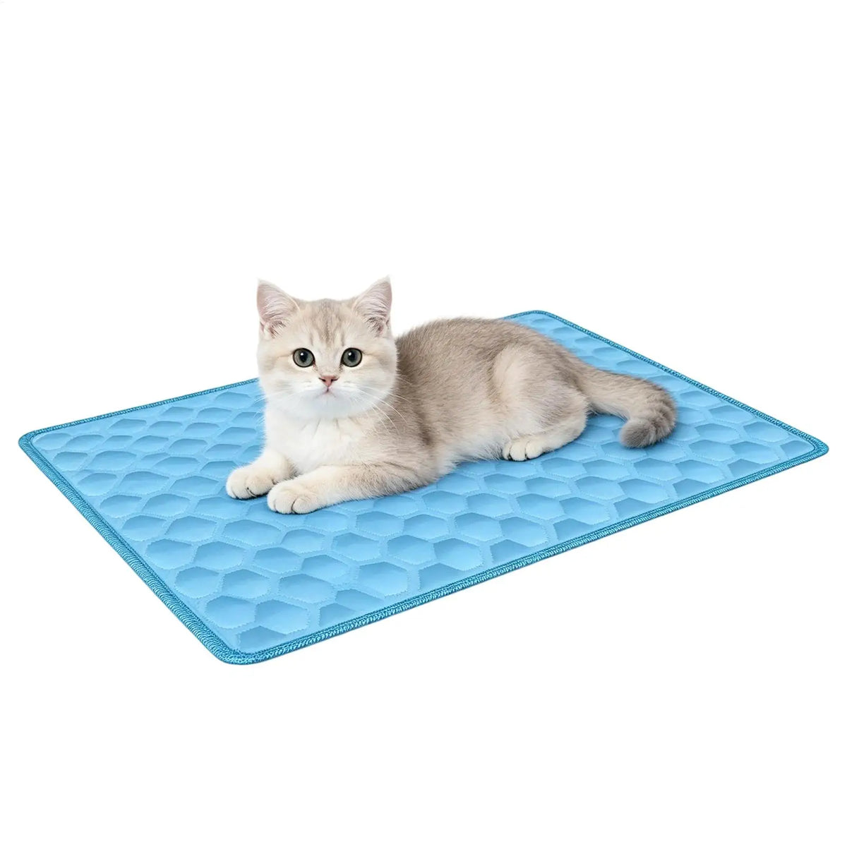 Non-Slip Dog Cooling Mat | Summer Pad Small to Large Breeds Dog Cooling Mat Qme