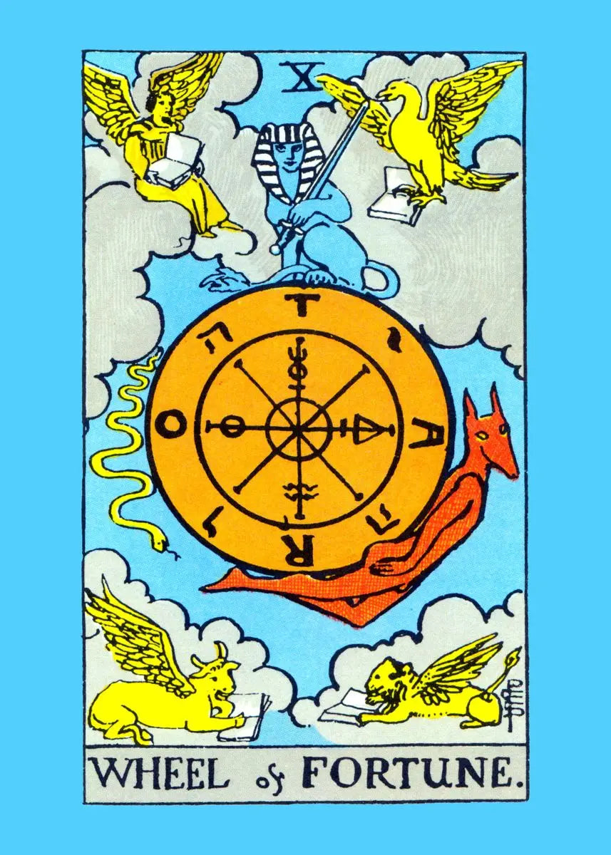 Tarot Card Canvas Wall Art – Witchy Occult Illustration Poster Canvas Wall Art Qst O 30x40cm Unframed