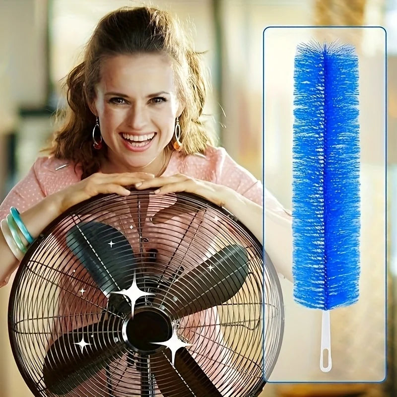 Long Flexible Fan Cleaning Brush – Reusable, Multi-Use Fan Cleaning Brush Qme