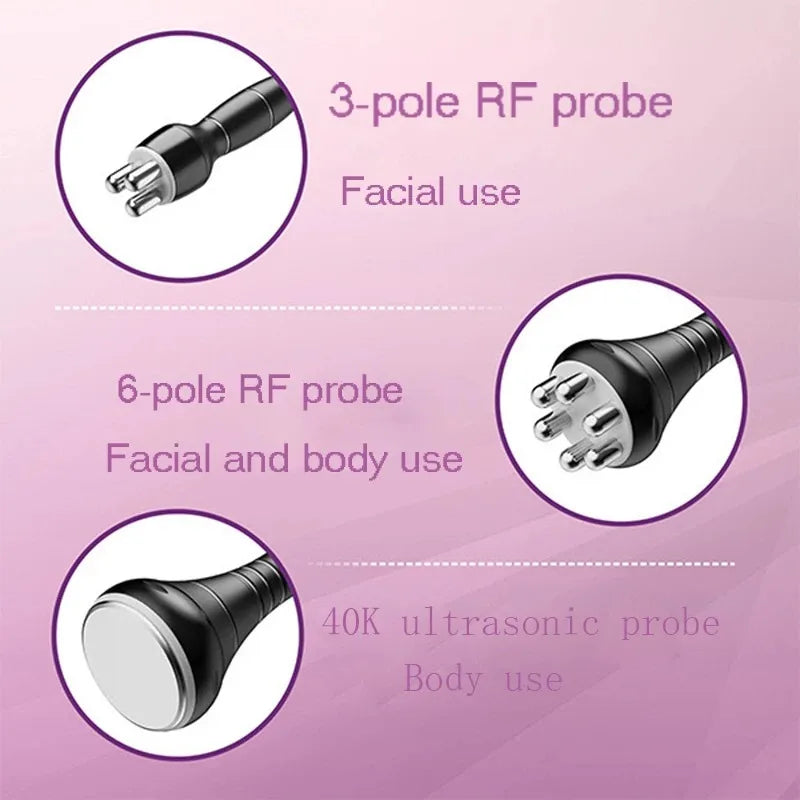 80K Cavitation RF Ultrasonic Body Slimming Machine – 3-in-1 Body Slimming Machine Qst