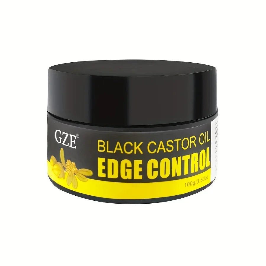 GZE African Black Castor & Coconut Oil Edge Control Hair Gel Edge Control Gel Qme GZE189
